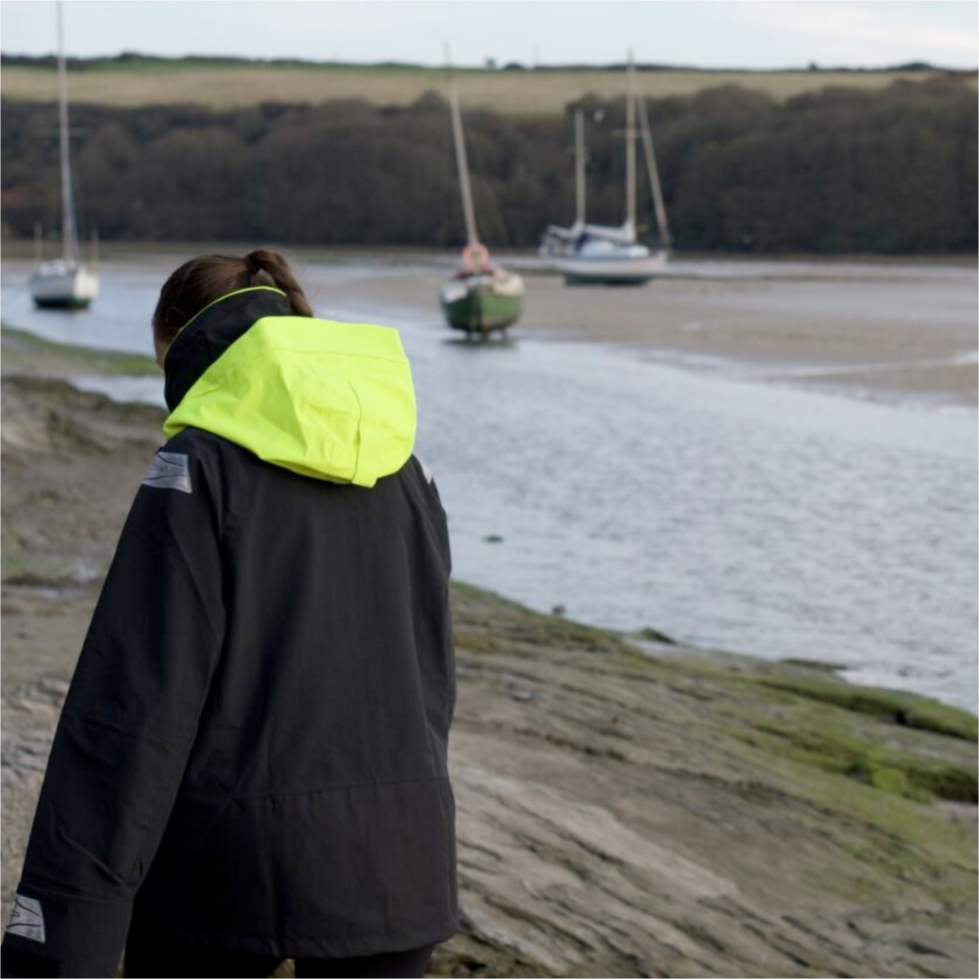 2026 Nava Performance Womens NV2 Sailing Jacket NAVANV2J01 - Black